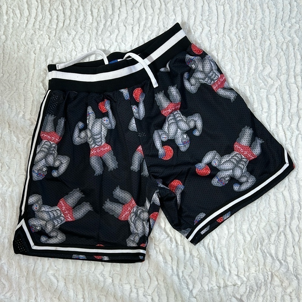 Market Body By Market I love NY gorilla Basketball Shorts Black men’s large new
